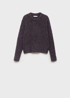 Round Neck Boucle Sweater