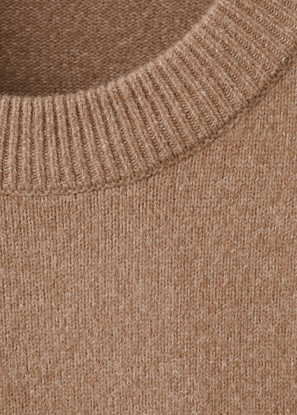 Round Neck Knitted Sweater