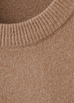 Round Neck Knitted Sweater