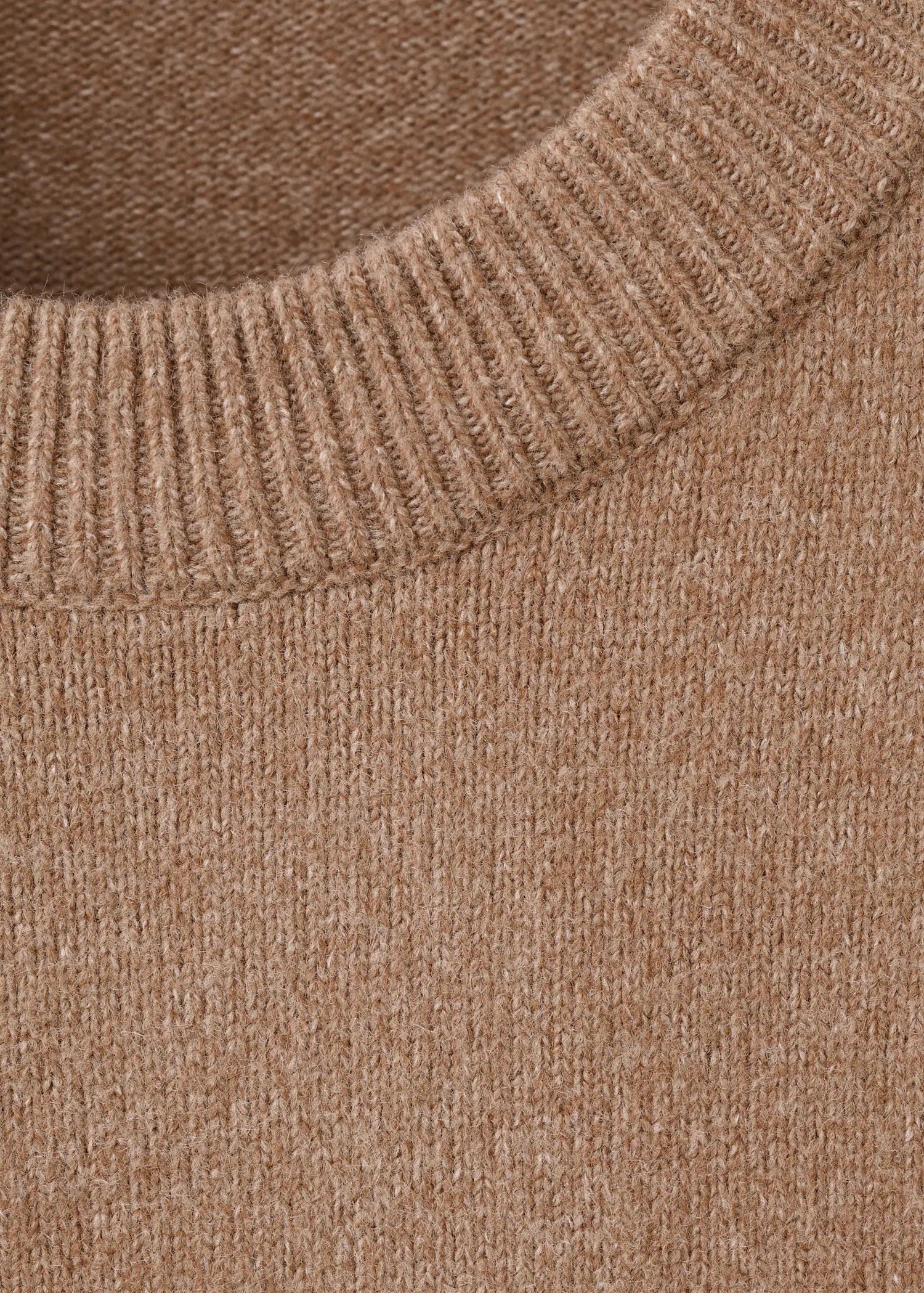 Round Neck Knitted Sweater