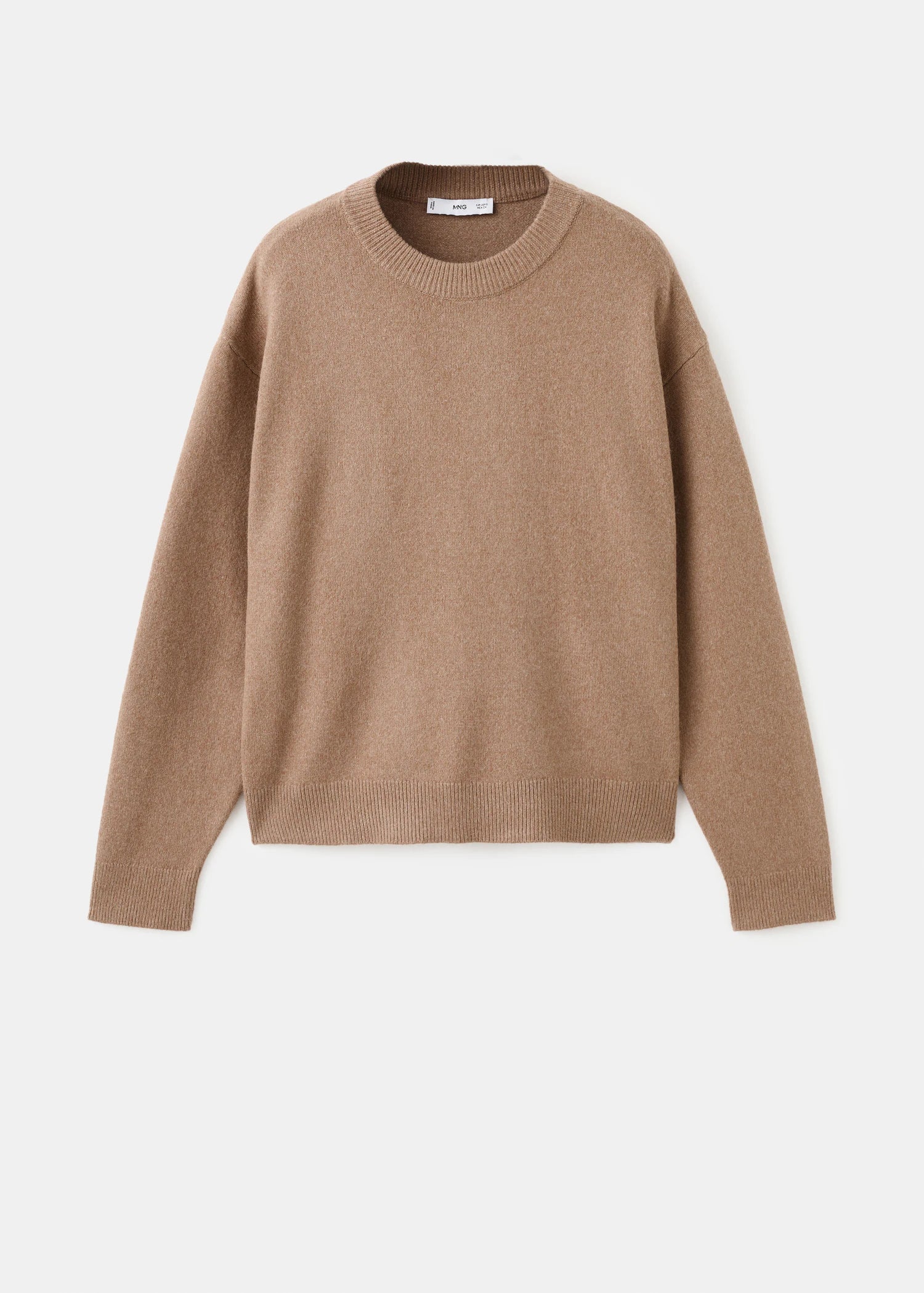 Round Neck Knitted Sweater