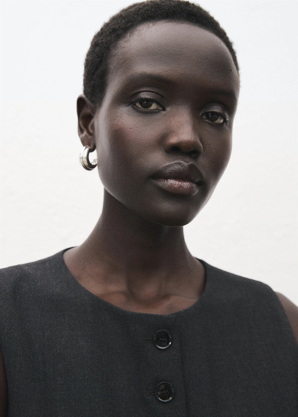 Round Neck Suit Waistcoat