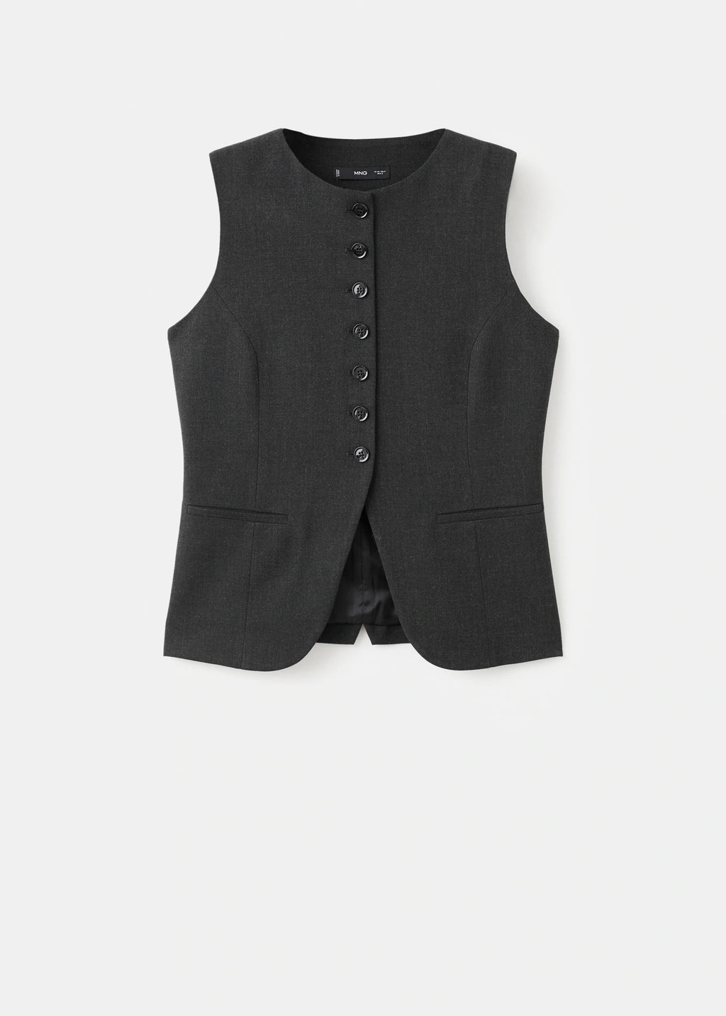 Round Neck Suit Waistcoat