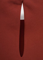 Ruched Blouse With Shoulder Pads