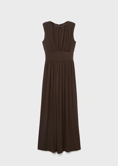 Ruched Long Dress
