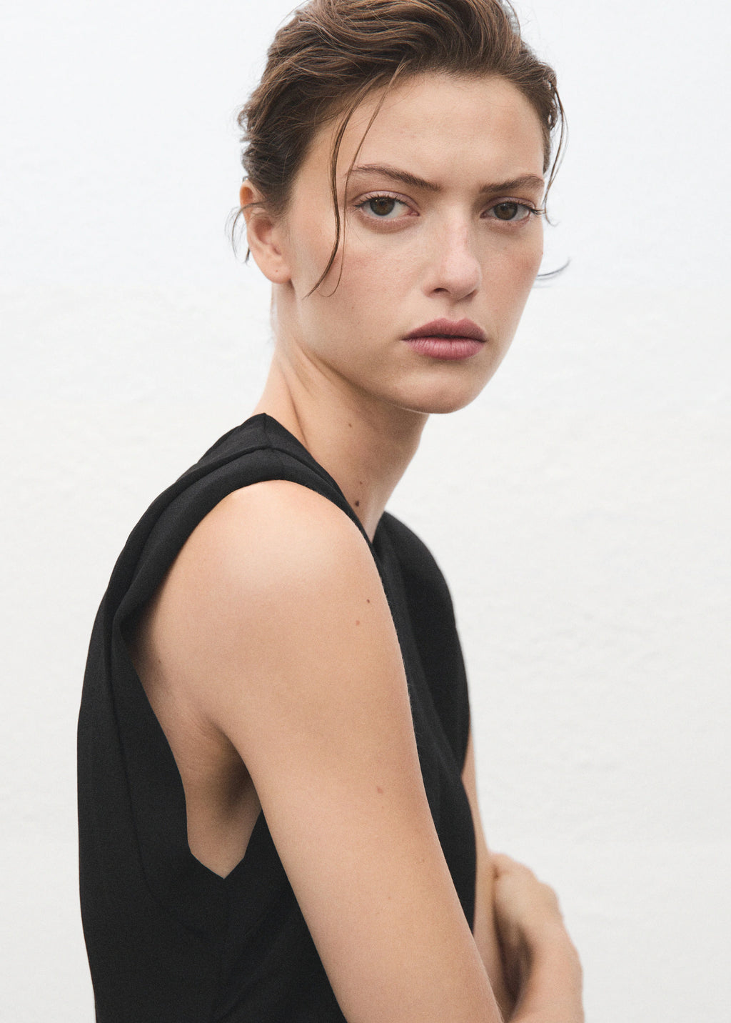 Ruched Long Jumpsuit