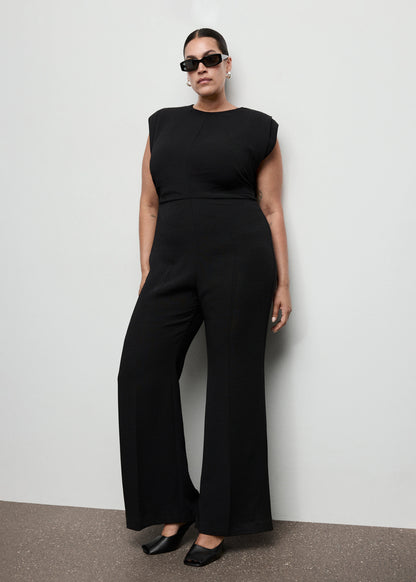 Ruched Long Jumpsuit