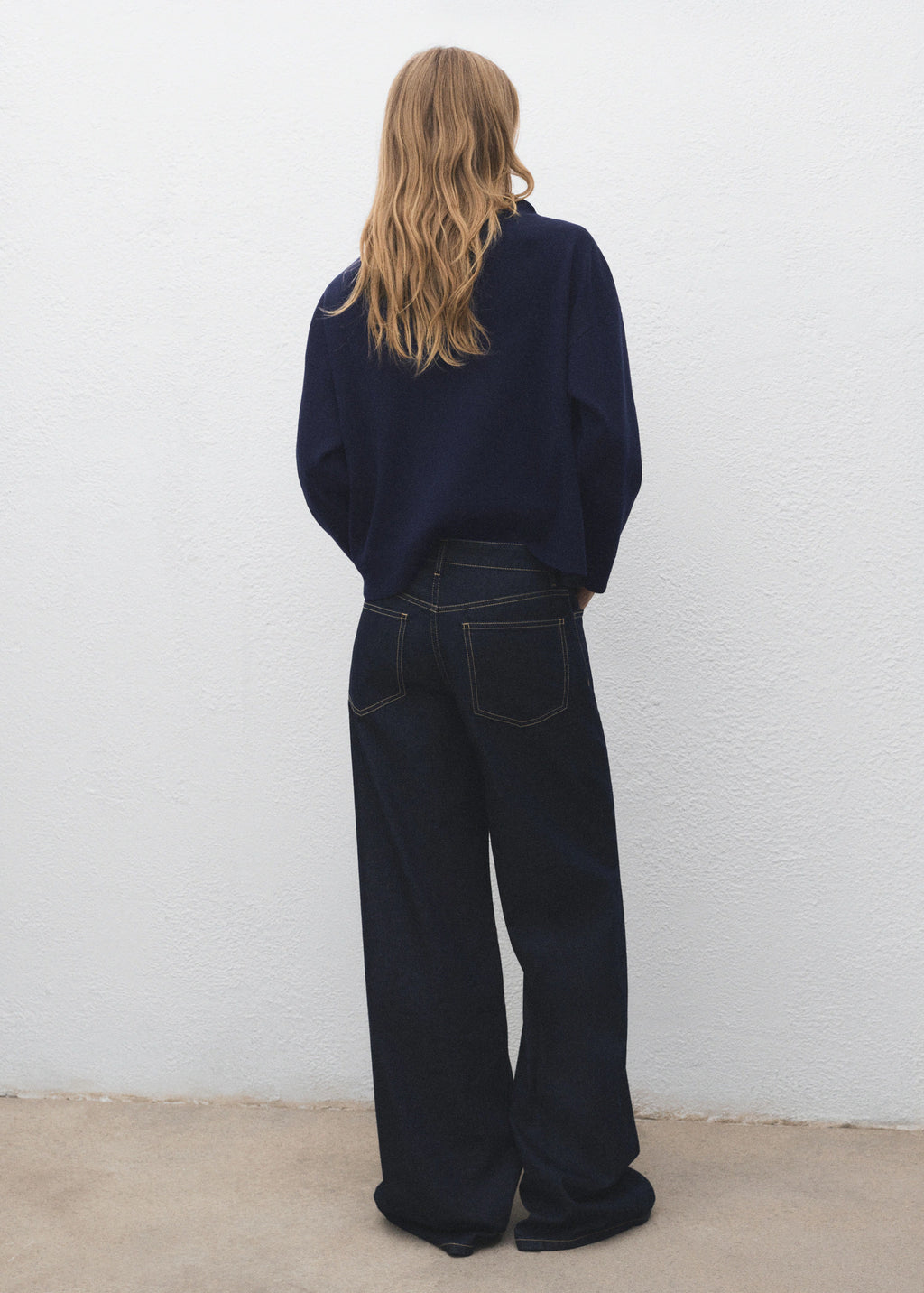 Ruched Turtleneck Sweater