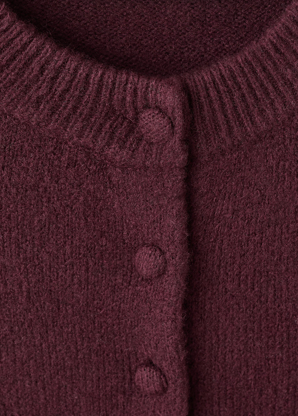 Ruffle  Knit Cardigan