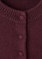 Ruffle  Knit Cardigan