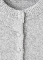 Ruffle  Knit Cardigan