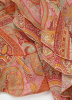 Ruffles Printed Blouse