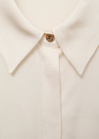 Satin Finish Flowy Shirt