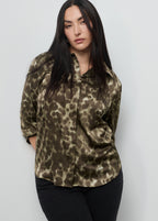 Satin Print Shirt