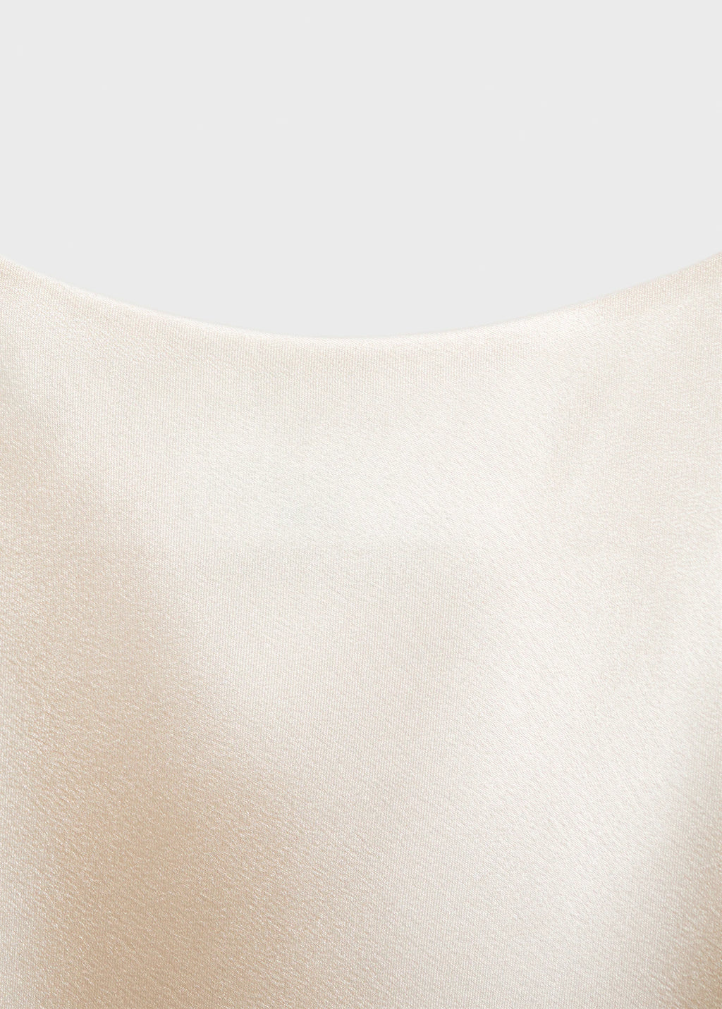 Satin Top With Straps