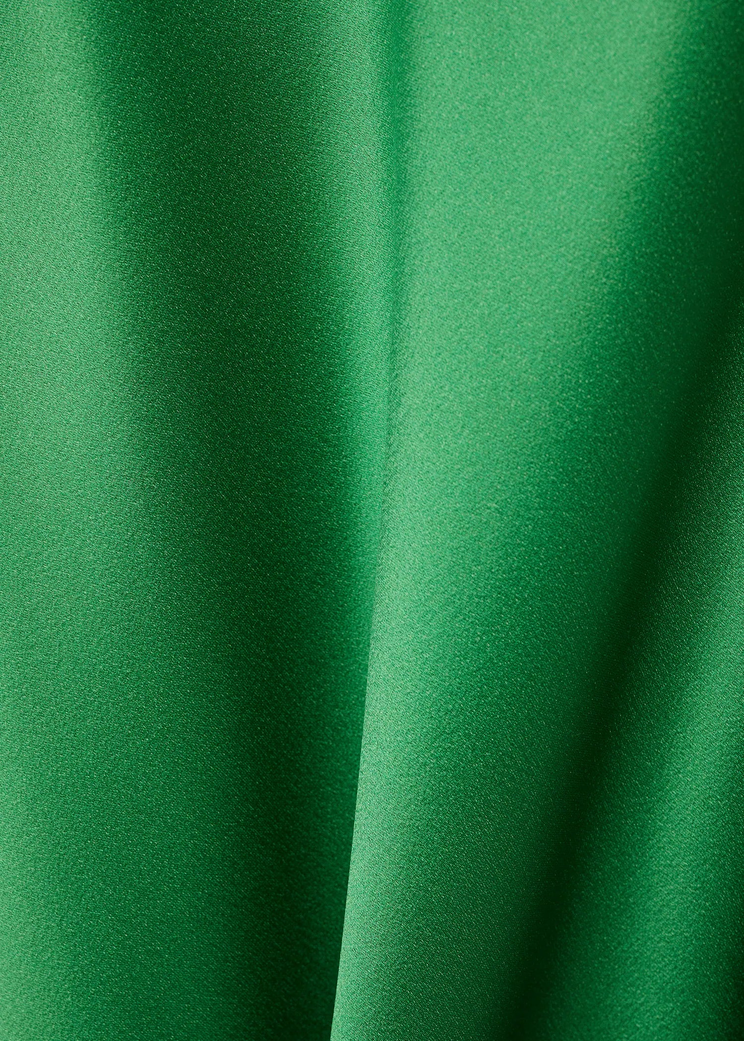 Satin Effect Dress With Corset Neckline