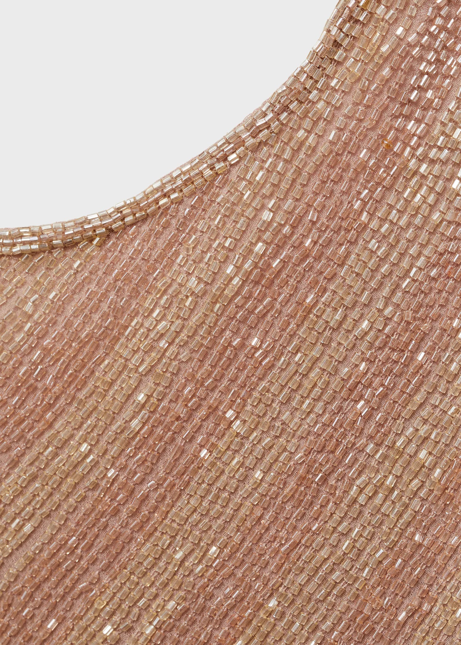 Scoop Back Sequin Dress