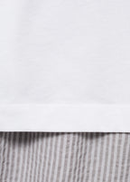 Seersucker Striped Two Piece Pyjamas