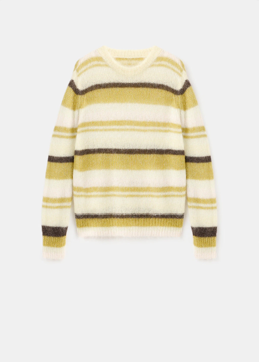 Semi Transparent Alpaca Sweater