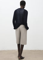 Semitransparent Knitted Sweater