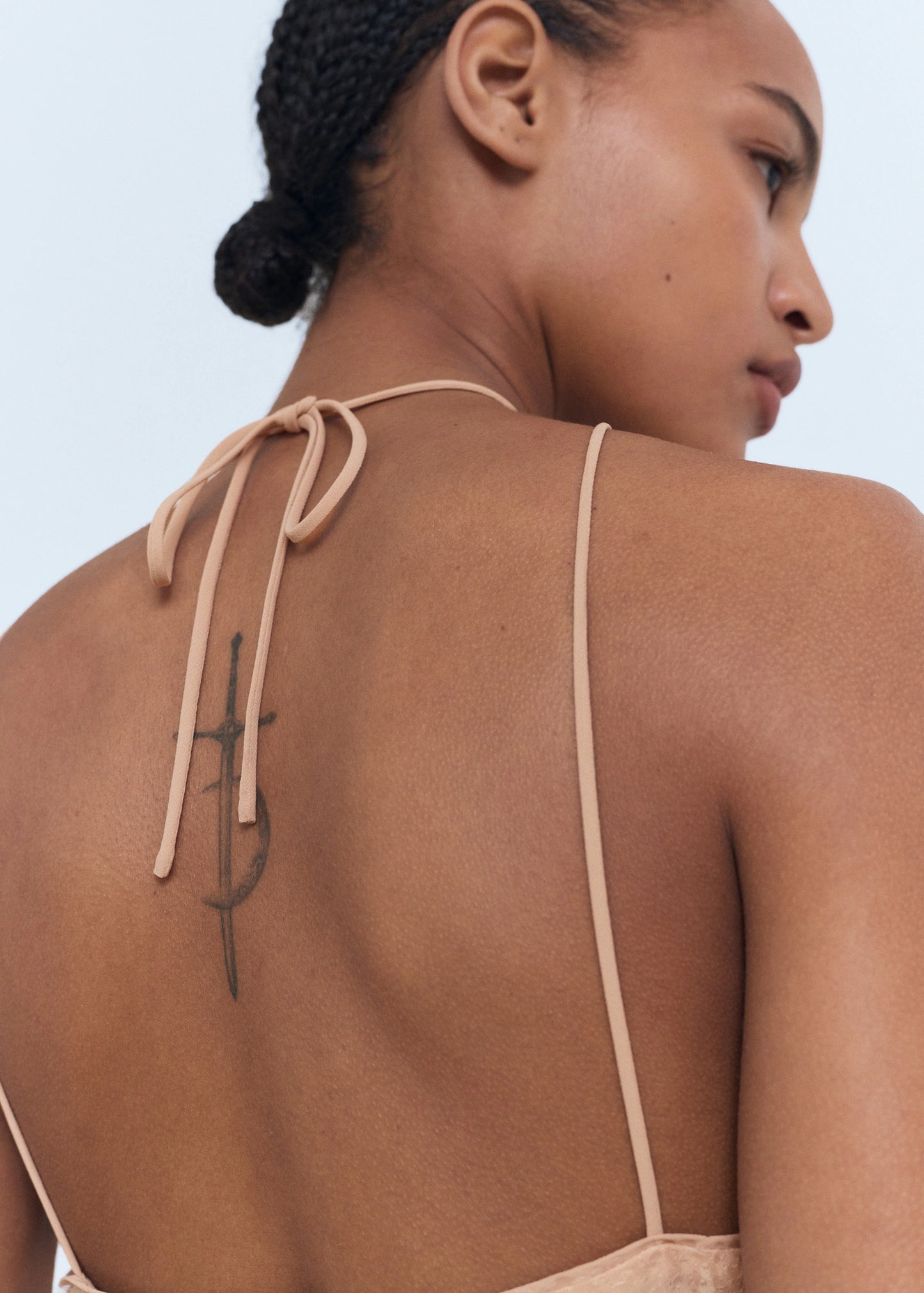 Sequined Halter Neck Dress