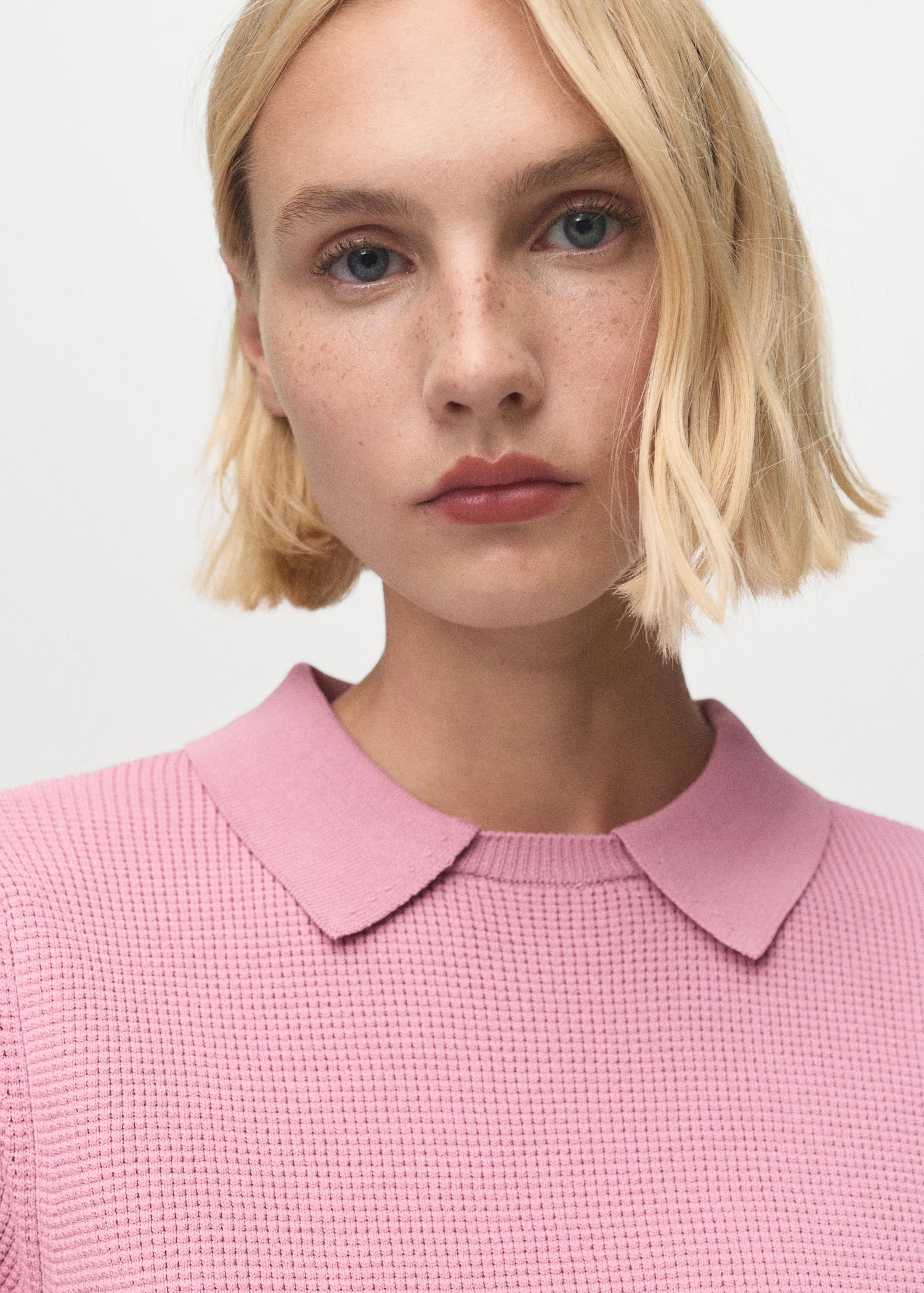 Shirt Collar Sweater