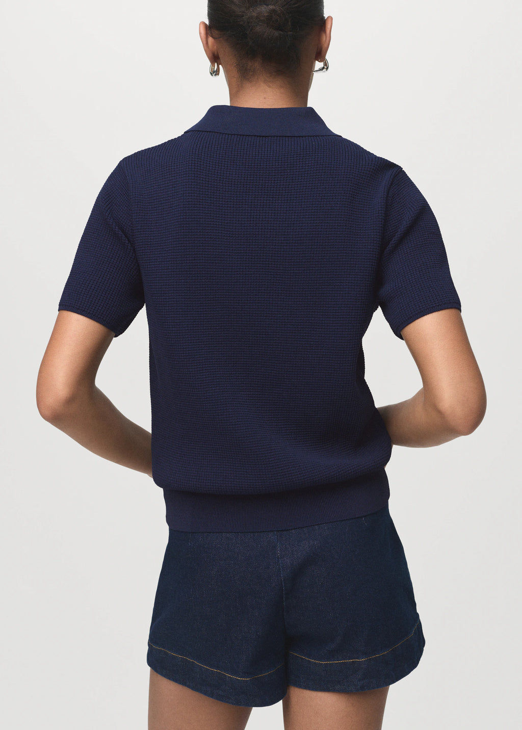 Shirt Collar Sweater