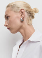 Shirt With Concealed Placket And Collar