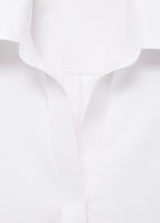 Shirt With Concealed Placket And Collar