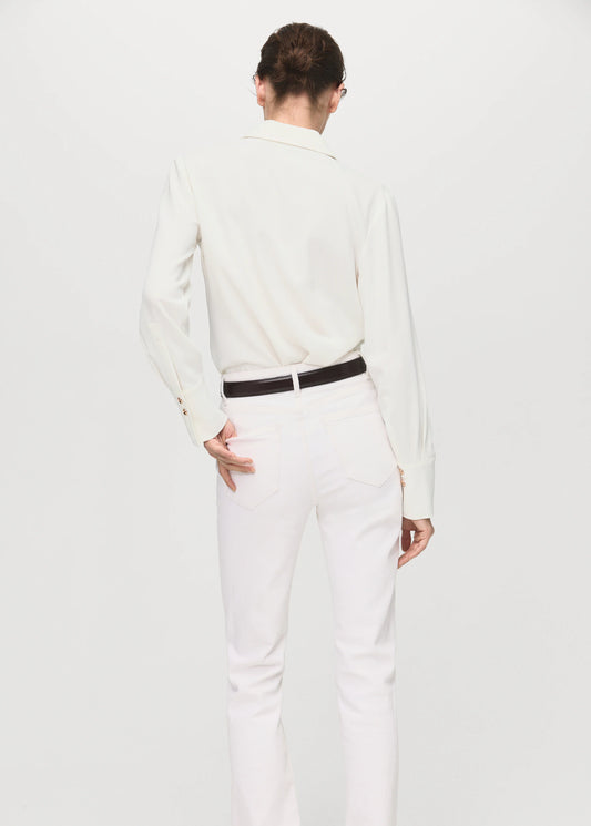 Shirt With Jewel Buttons