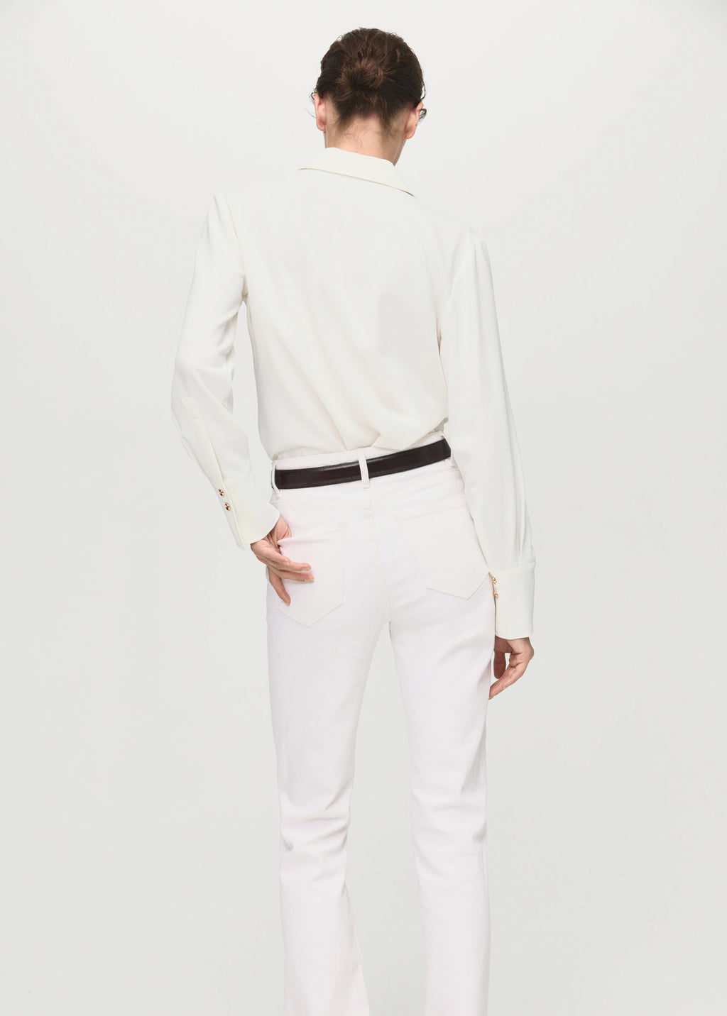 Shirt With Jewel Buttons