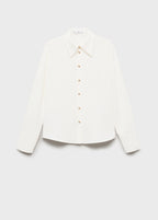 Shirt With Jewel Buttons