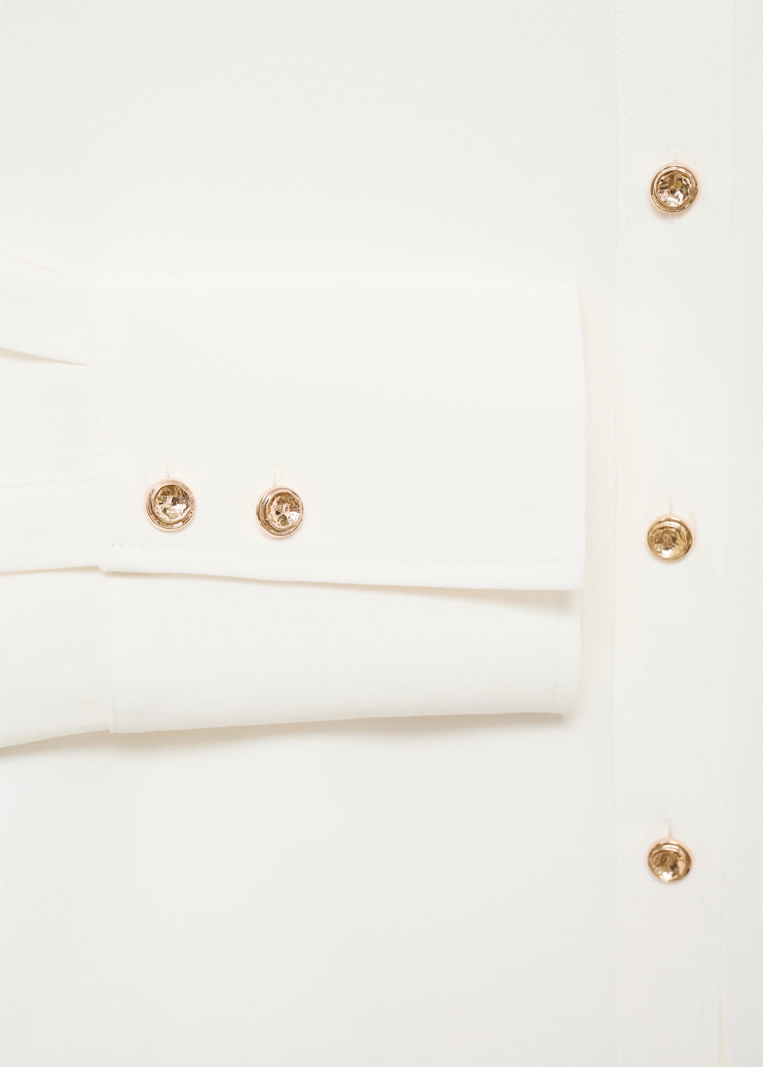 Shirt With Jewel Buttons