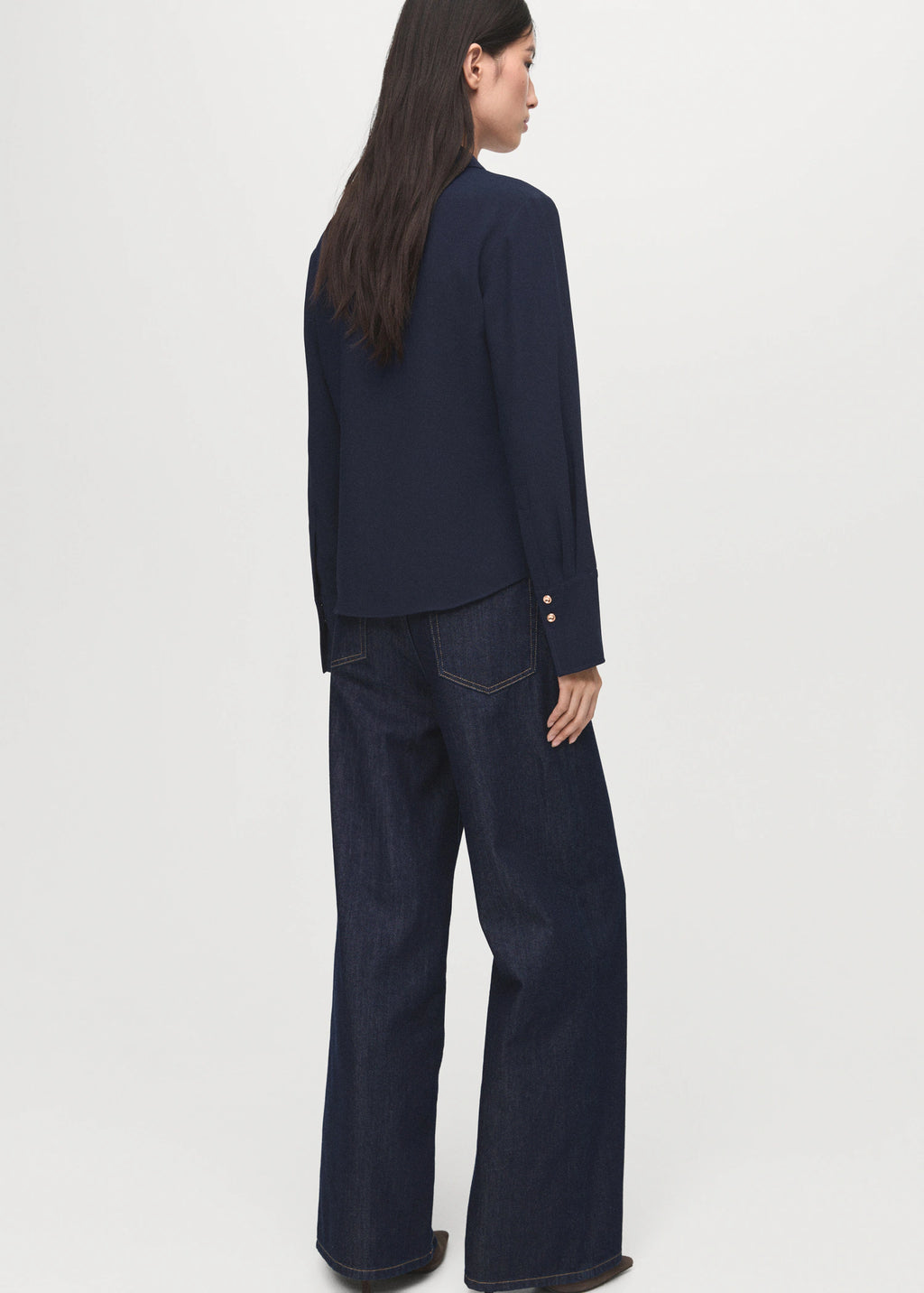 Shirt With Jewel Buttons