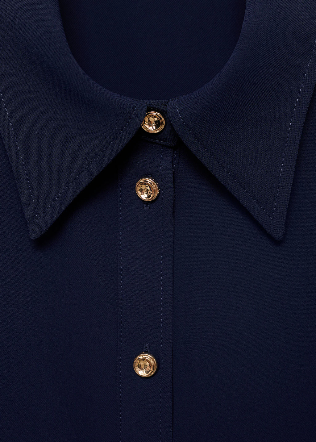 Shirt With Jewel Buttons
