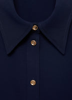 Shirt With Jewel Buttons