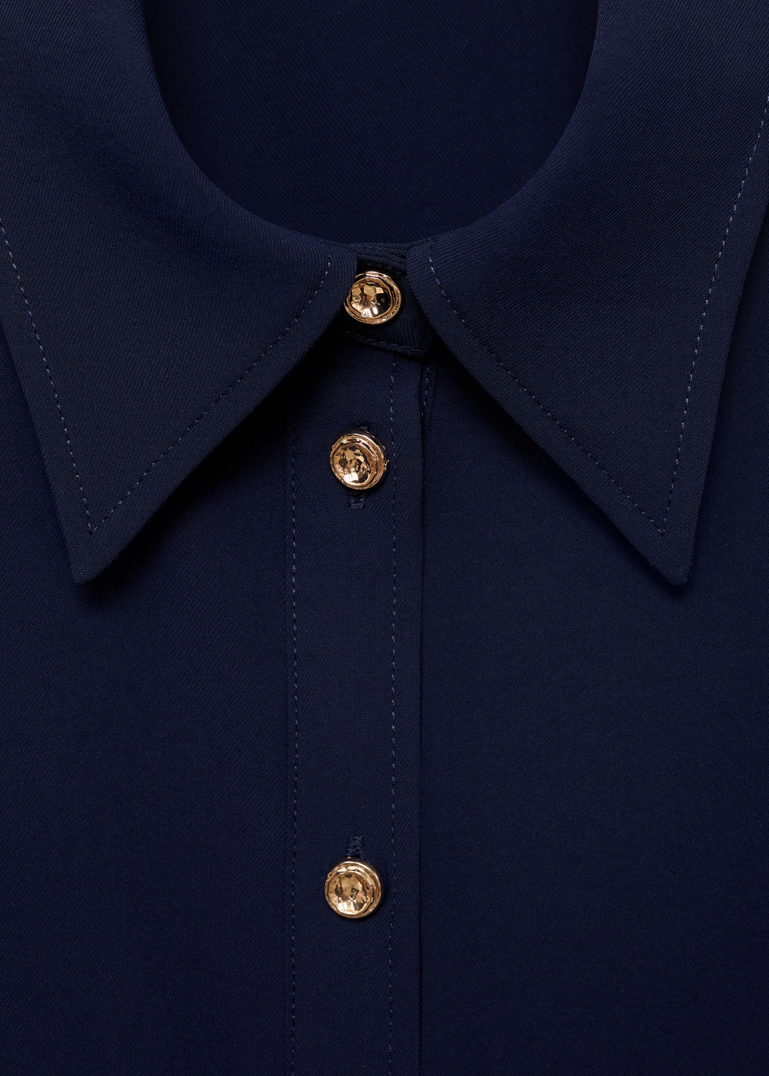 Shirt With Jewel Buttons