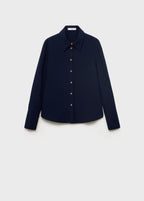 Shirt With Jewel Buttons