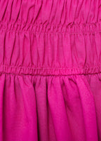 Short Gathered Balloon Dress