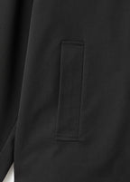 Short Oversized Trench Coat With Epaulettes