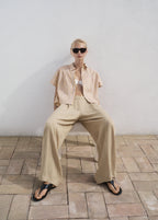 Short Sleeve Striped Shirt