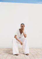 Short Sleeved Boucle Cardigan