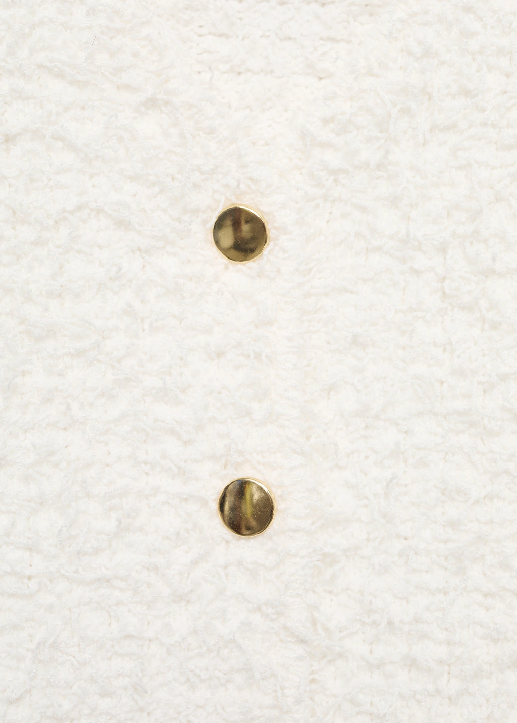 Short Sleeved Boucle Cardigan