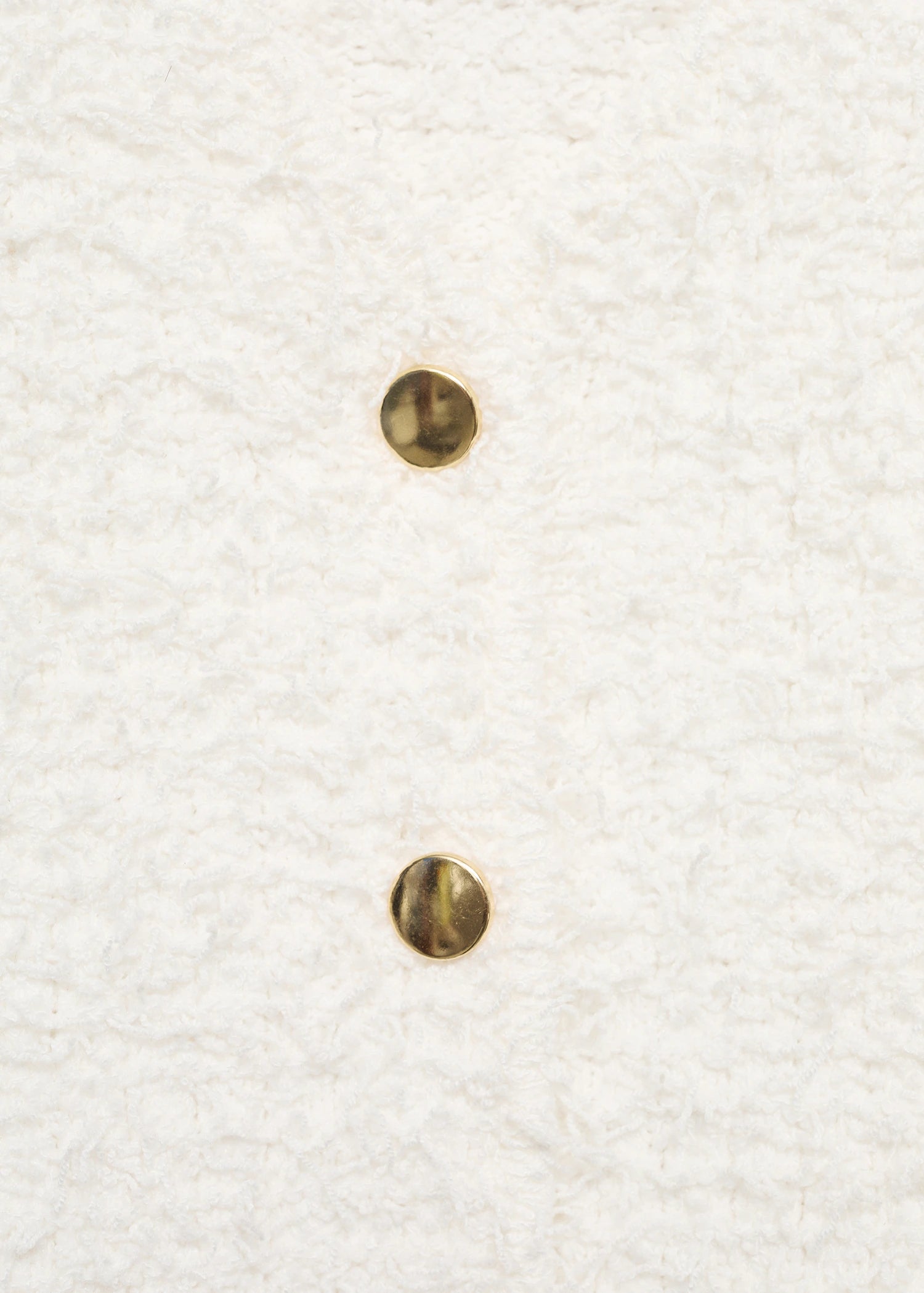 Short Sleeved Boucle Cardigan