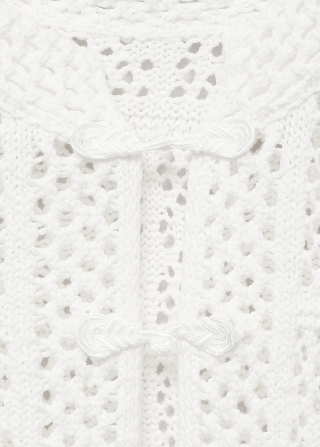 Short Sleeved Crochet Cardigan