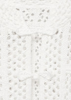 Short Sleeved Crochet Cardigan