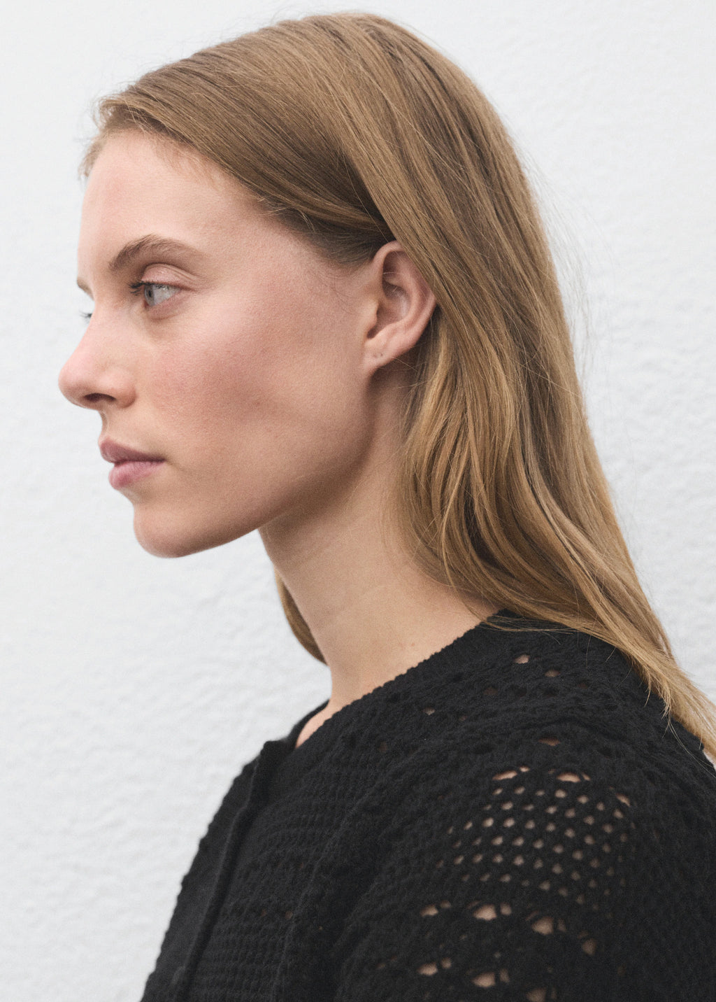 Short Sleeved Crochet Cardigan