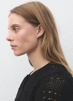 Short Sleeved Crochet Cardigan