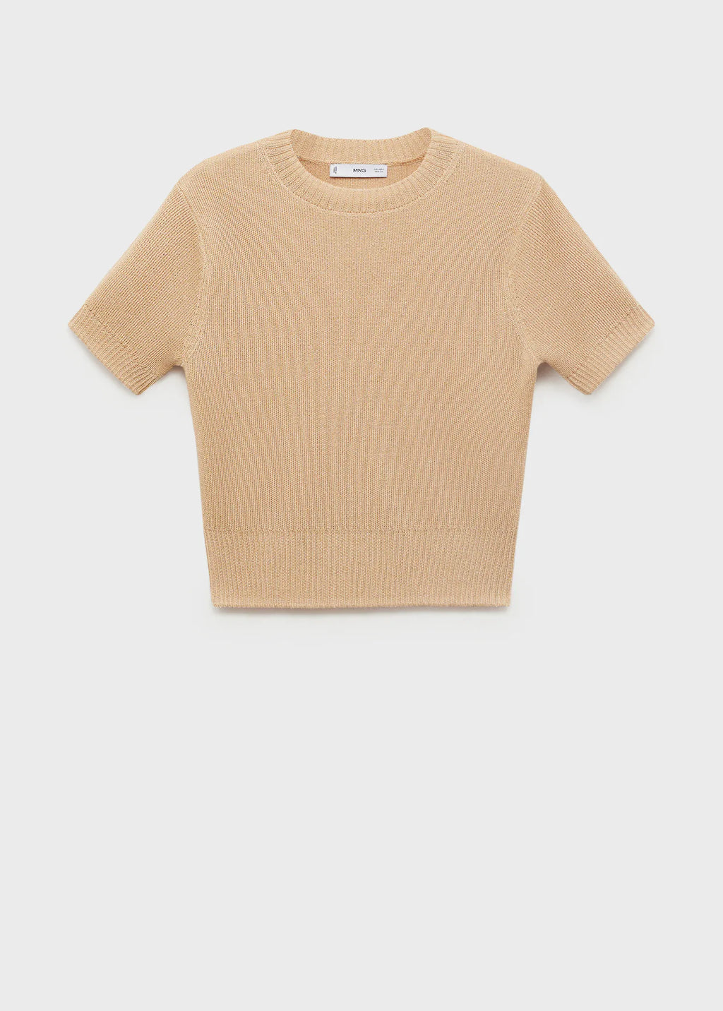 Short Sleeved Crop Sweater