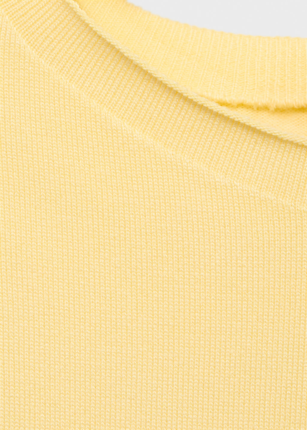 Short Sleeved Fine Knit Sweater